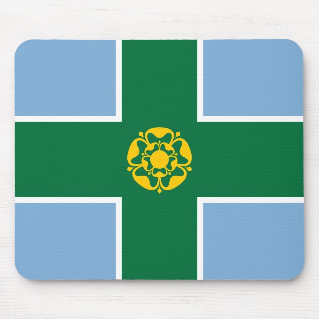 Mousepad Bandeira de Derbyshire (Frente)