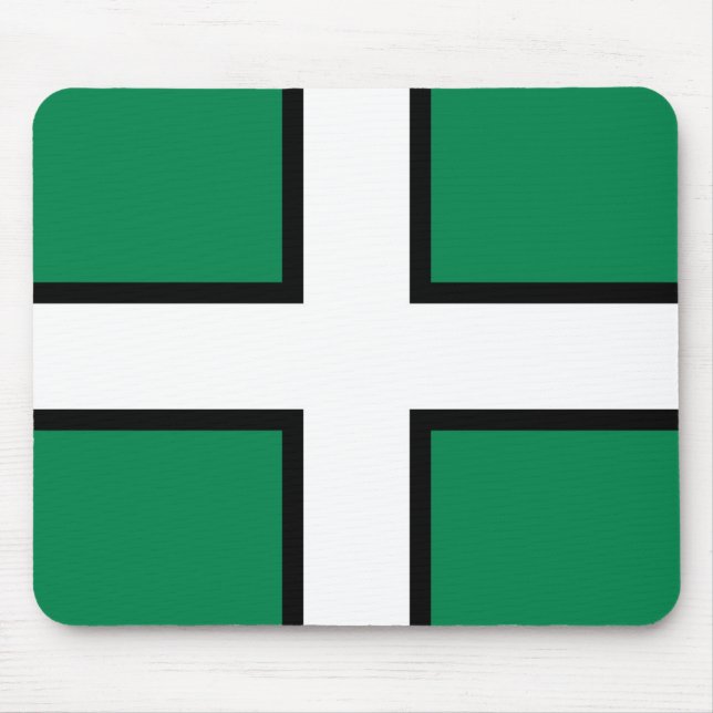 Mousepad Bandeira de Devon (distrito do Reino Unido) (Frente)