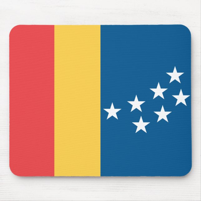 Mousepad Bandeira de Durham, Carolina do Norte (Frente)
