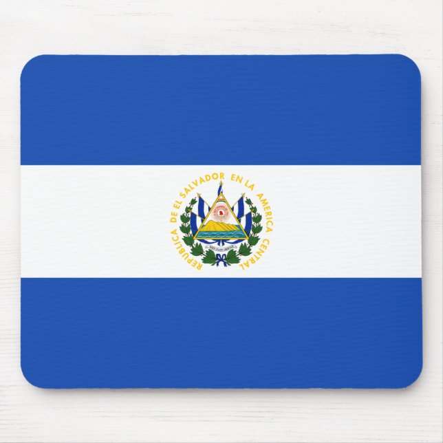 Mousepad Bandeira de El Salvador (Frente)