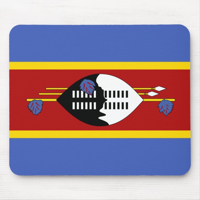 Mousepad Bandeira de Eswatini (Suazilândia) (Frente)
