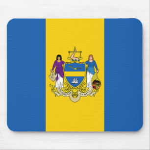 Mousepad Bandeira de Filadélfia, Pensilvânia