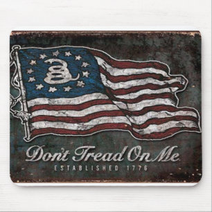 Mousepad Bandeira de Gadsden - liberdade ou morte