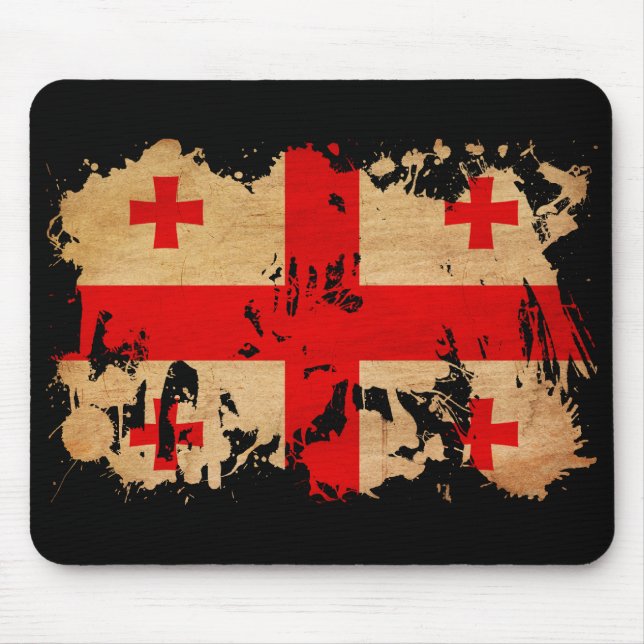 Mousepad Bandeira de Geórgia (Frente)