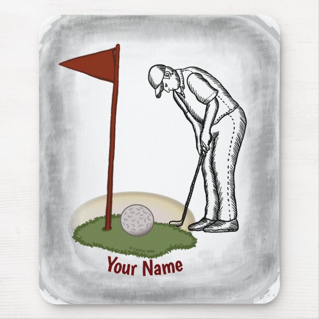 Mousepad Bandeira de Golf (Frente)