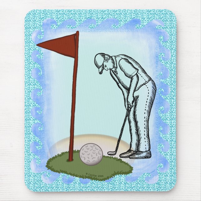 Mousepad Bandeira de Golfe (Frente)