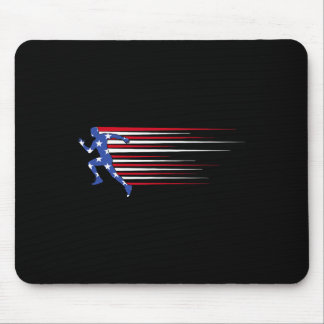 Mousepad Bandeira de Gorila 'merica Óculos de Sol Engraçado