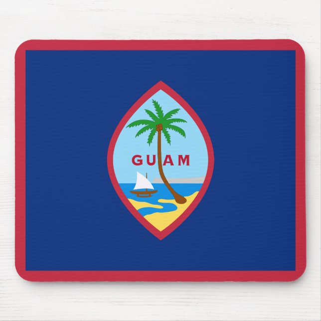 Mousepad Bandeira de Guam (Frente)