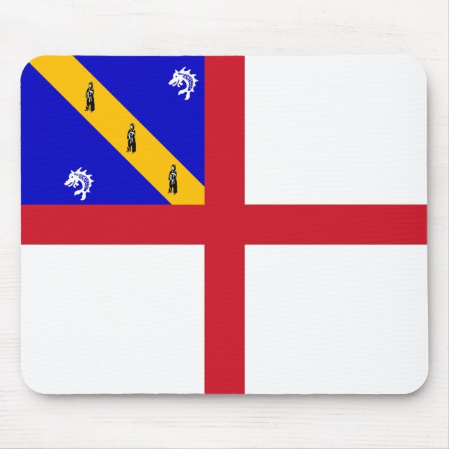 Mousepad Bandeira de Herm (Frente)