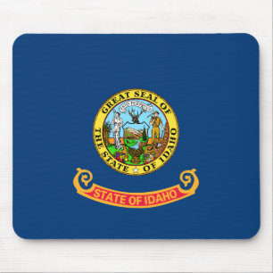 Mousepad Bandeira de Idaho, o Estado da Joia, estados ameri