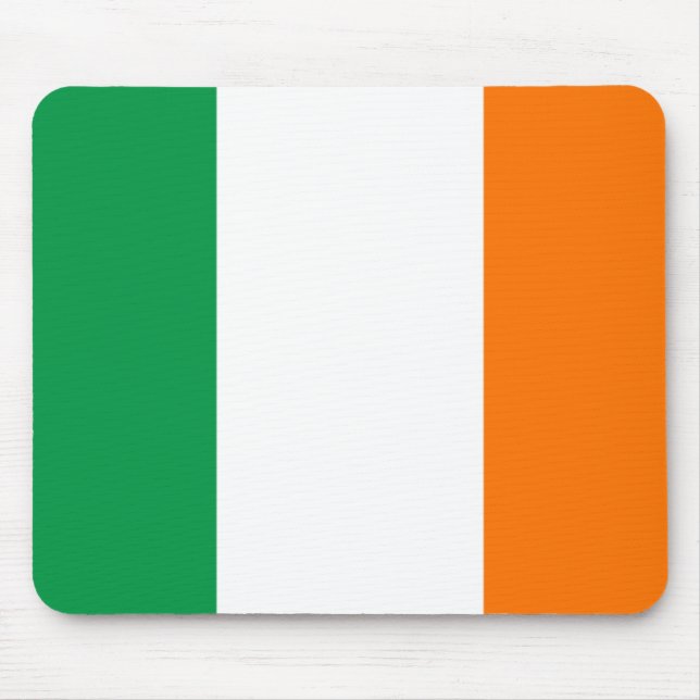 Mousepad Bandeira de Ireland do irlandês (Frente)
