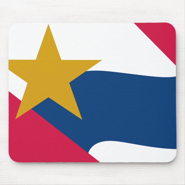 Mousepad Bandeira de Lafayette, Indiana (Frente)