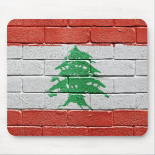 Mousepad Bandeira de Líbano