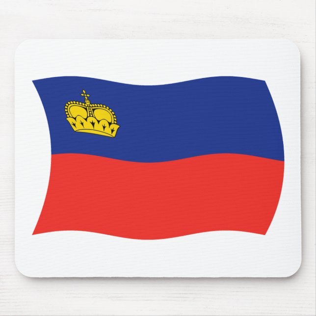Mousepad Bandeira de Liechtenstein (Frente)