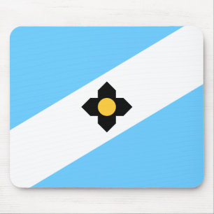 Mousepad Bandeira de Madison, Wisconsin