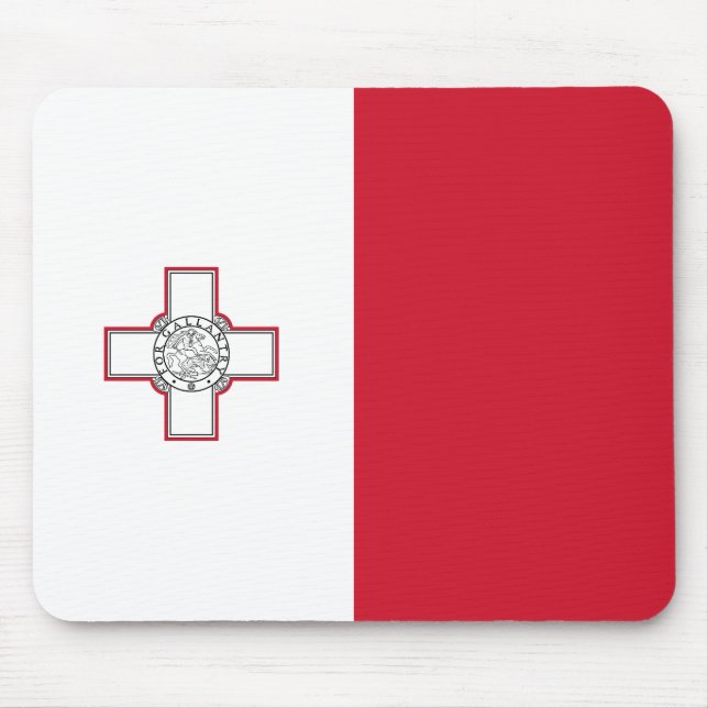 Mousepad Bandeira de Malta (Frente)