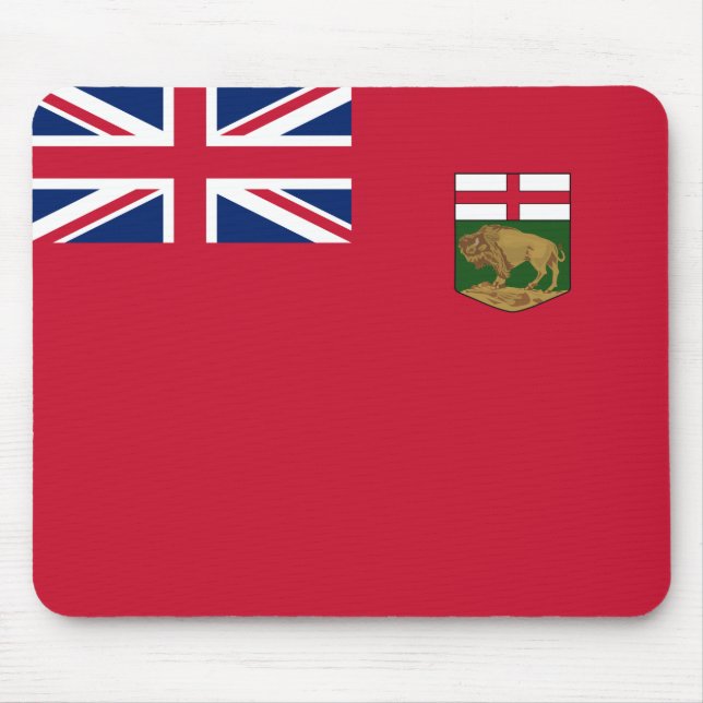 Mousepad Bandeira de Manitoba (Frente)
