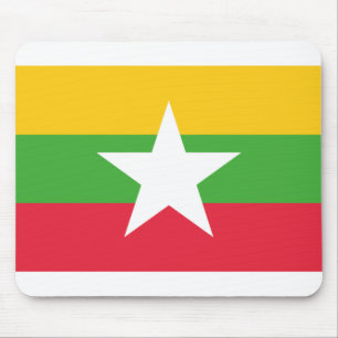 Mousepad Bandeira de Mianmar