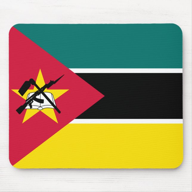Mousepad Bandeira de Moçambique (Bandeira Nacional) (Frente)