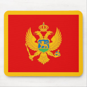 Mousepad Bandeira de Montenegro