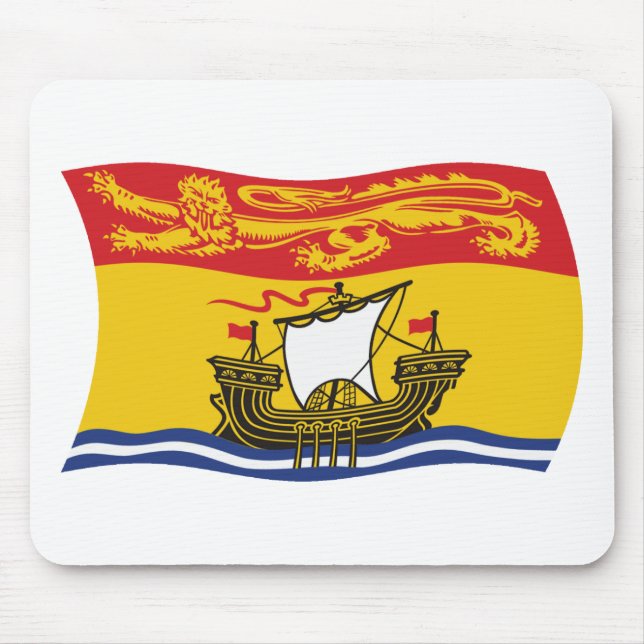 Mousepad Bandeira de New Brunswick (Frente)