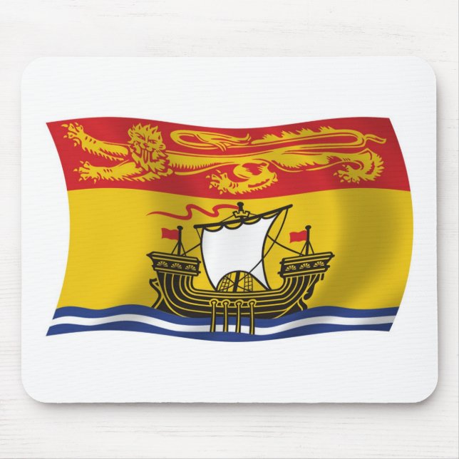 Mousepad Bandeira de New Brunswick (Frente)