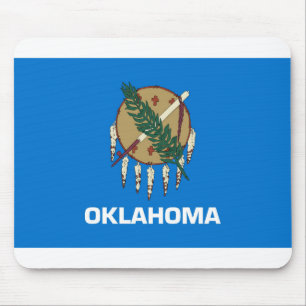 Mousepad Bandeira de Oklahoma