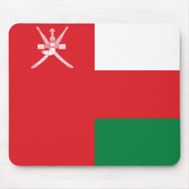 Mousepad Bandeira de Omã (Frente)