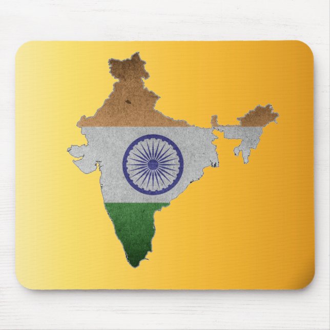 Mousepad bandeira de país de india (Frente)