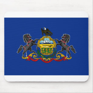 Mousepad Bandeira de Pensilvânia