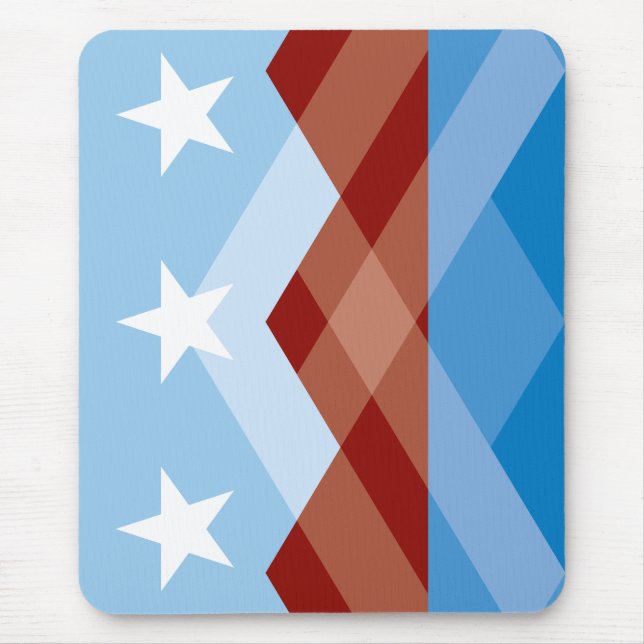 Mousepad Bandeira de Peoria, Arizona (Frente)