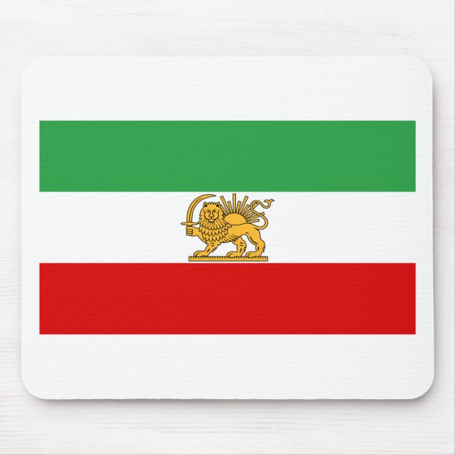 Mousepad Bandeira de Persia/Irã (1964-1980) (Frente)