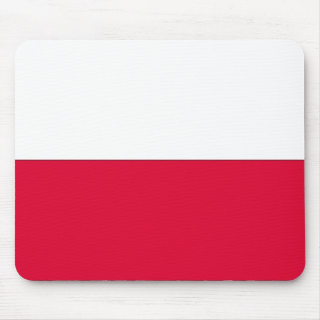 Mousepad Bandeira de Polônia (Frente)