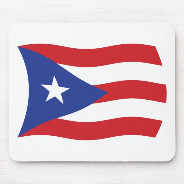 Mousepad Bandeira de Porto Rico (Frente)