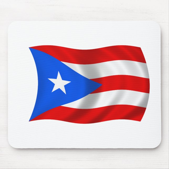 Mousepad Bandeira de Puerto Rico (Frente)