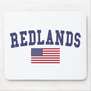 Mousepad Bandeira de Redlands E.U.