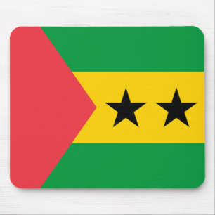 Mousepad Bandeira de São Tomé e Príncipe