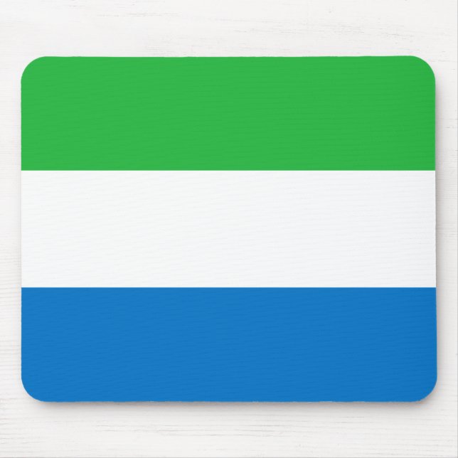 Mousepad Bandeira de Serra Leoa (Frente)