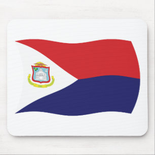 Mousepad Bandeira de Sint Maarten