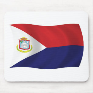 Mousepad Bandeira de Sint Maarten