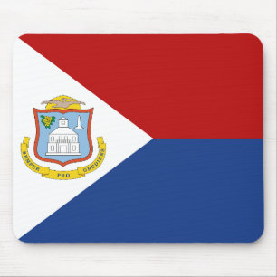 Mousepad Bandeira de Sint Maarten