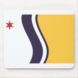 Mousepad Bandeira de South Bend, Indiana