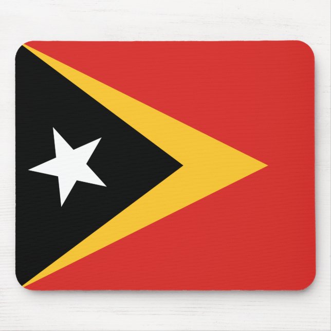 Mousepad Bandeira de Timor-Leste (Frente)