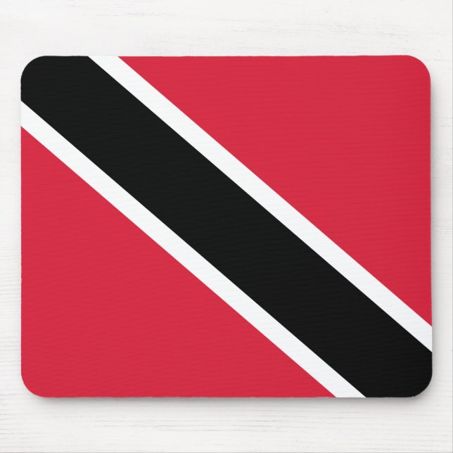 Mousepad Bandeira de Trinidad e Tobago (Frente)