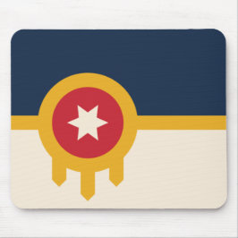Mousepad Bandeira de Tulsa (Oklahoma)