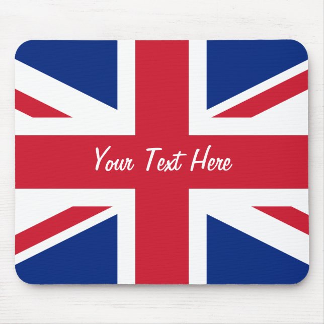 Mousepad Bandeira de Union Jack do baixo custo de Grâ (Frente)