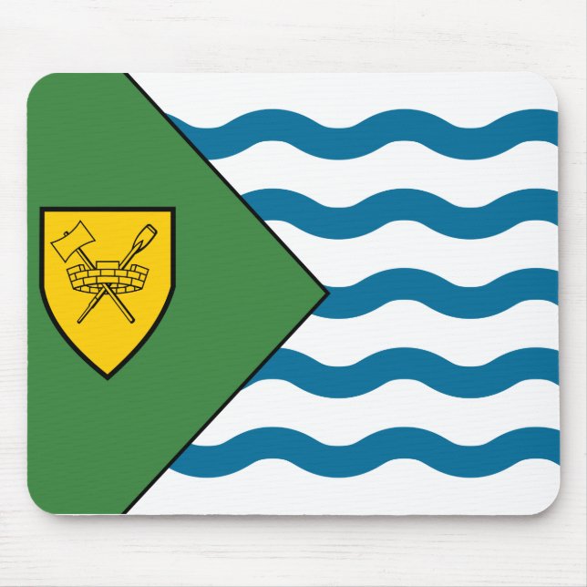 Mousepad Bandeira de Vancouver, Colúmbia Britânica (Frente)