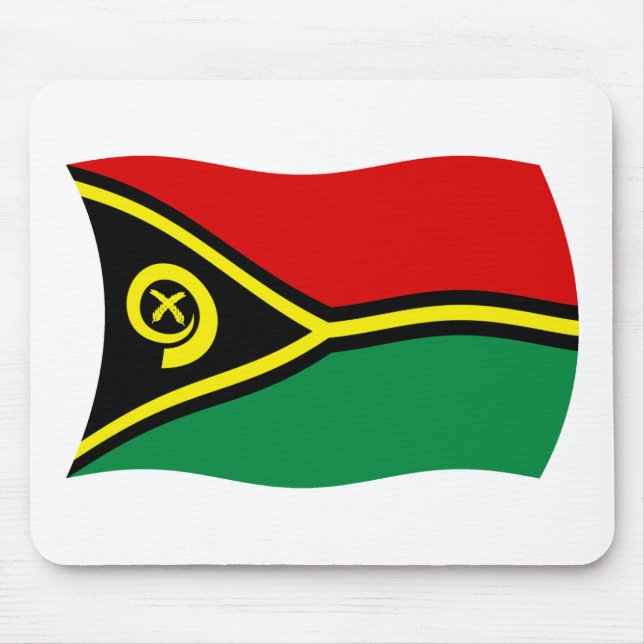 Mousepad Bandeira de Vanuatu (Frente)