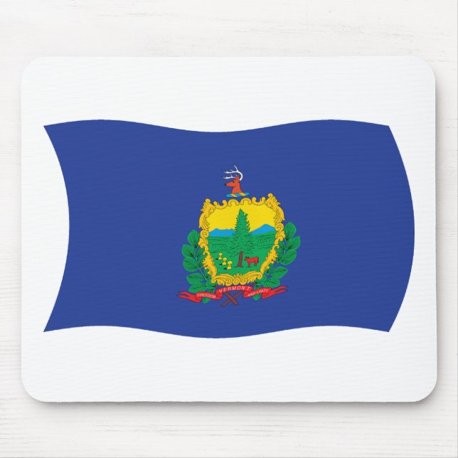 Mousepad Bandeira de Vermont (Frente)