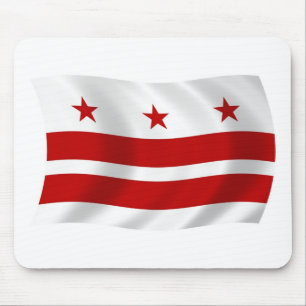 Mousepad Bandeira de Washington D.C.